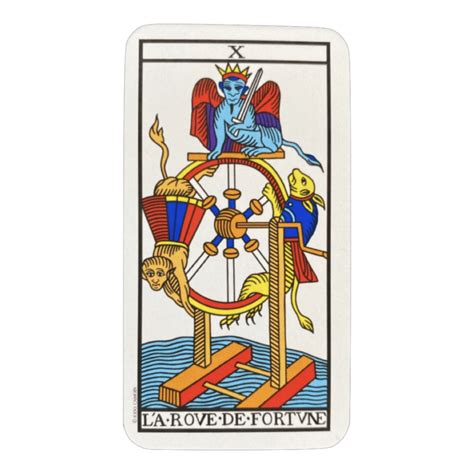 Tarot Marsella: La Rueda de la Fortuna